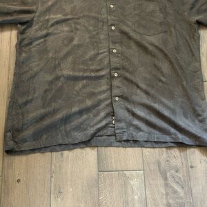 Green Casual Button Down Shirt Soft Fabric